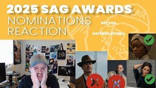 2025 SAG AWARDS NOMINATIONS | REACTION (bro wtfffffff)