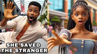 THE LITTLE GIRL SAVED THE STRANGER #storytime #africanfolktales #africanstories #nollywood