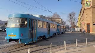 Zagreb Tram Traffic: A Day in the Life of Urban Transit 