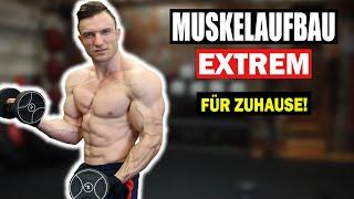 Oberkörper Workout für Zuhause mit Kurzhanteln | 20 Minuten