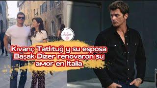 Kivanc Tatlitug y su esposa Basak Diser renovaron su amor en Italia #kivanctatlitug #kivanc