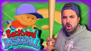 WHO LET ME COACH LITTLE LEAGUE?! #backyardbaseball #sports #funny