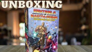 Sentinels of Earth-Prime Superheroic Card Game Unboxing   B's Game Corner
