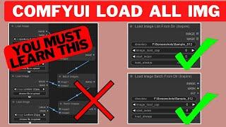 ComfyUI Automation: Load ALL images from Folder | Image List vs Batch