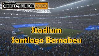 Stadium Santiago Bernabeu Efootball Life 2023 | Real Madrid  | Teguh Tanker