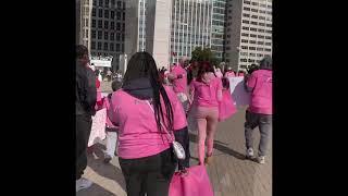 Making Strides Breast Cancer Walk 2019 #makingstrides #breastcancer #hartplaza #cancer