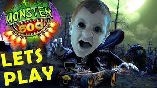 Lets Play MONSTER 500 w/ Mike (Toys R Us Carting App) iOS Facecam Gameplay