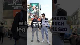 He tried to Make Me Laugh 5 times and failed!