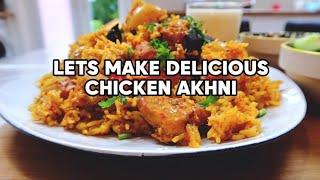 Easy Chicken Akni Recipe with Subtitles | Ramadan Recipes | Cook with Anisa | Indian Cooking