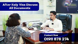 After Italy Visa Discuss All Documents | anisuzzaman kiron | study abroad | 01911-878274