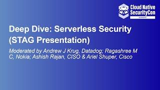 Deep Dive: Serverless Security (STAG Presentation)