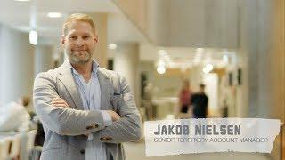 A day in the life of territory account manager Jakob Nielsen