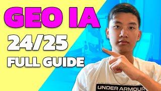 How To Get Geo IA 7 | IB Geography