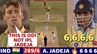 AJAY JADEJA 25 RUNS IN 7 BALL VS AUS | IND VS AUS TITAN CUP M09 1996 | What A Nail Biting Thriller 