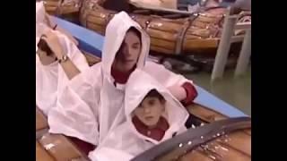 Michael Jackson - Riding a log flume at Disney (EXTREMELY RARE - UNSEEN)