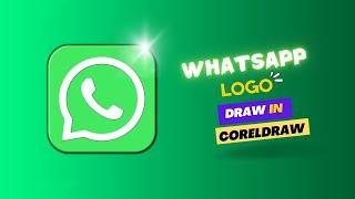 How to draw WhatsApp Logo