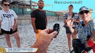 Beach Metal Detecting FOB Recovered! New Smyrna Beach Florida | The Detecting Duo S03E27