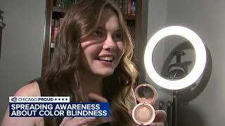 Chicago TikTok star works to spread color blindness awareness