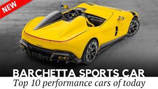 Top 10 Barchetta-Style Sports Cars with Neither a Roof Nor a Windshield