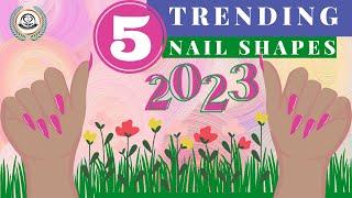 Mobile Nail Tech Diaries: 5 #trending Nail Shapes 2023