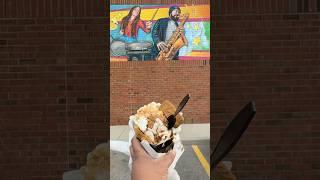 Lotus Lover Bubble Waffle Biscoff Ice Cream Cone at Eiffel Waffle.