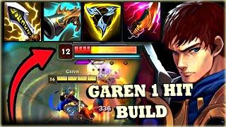 SUPREENDA O ADVERSÁRIO COM ESSA BUILD DO GAREN QUE PODE DAR 1 HIT E SUMIR COM QUALQUER UM KKK