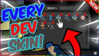 *NEW* HOW TO GET EVERY DEV SKIN !!! (ROBLOX ARSENAL)