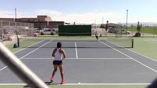 Maeser @ Cedar Valley - 13 August 2020 - #1 Singles (High School Varsity Tennis)