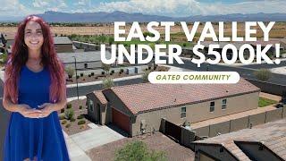 East Valley Arizona home, under $500k!!! Gated community!