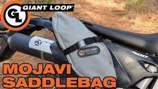 The Giant Loop Mojavi Saddlebag: Rugged Soft Luggage For Your Dual Sport, Enduro, or Dirt Bike