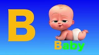 B is for Baby - ABC Alphabet Phonics Song Nursery Rhymes for Kids