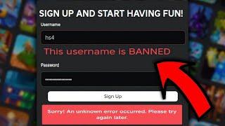 Why This Rare Roblox Username Was BANNED...