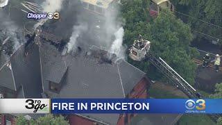 Fire Breaks Out At Princeton University's Theological Seminary Library