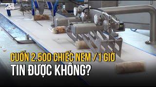 Cuốn 2.500 chiếc nem chỉ trong 1 tiếng, tin được không? | VTV24