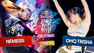 Nemesis vs DHQ Trisha [TOP 16] Red Bull Dance Your Style Philippines 2024