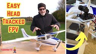 HEAD TRACKED FPV JUST GOT EASIER ! Caddx Walksnail Goggles L and GM3 Gimbal in Arrows Sky Cruiser
