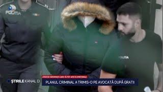 Stirile Kanal D - Planul criminal a trimis-o pe avocata dupa gratii! | Editie de seara