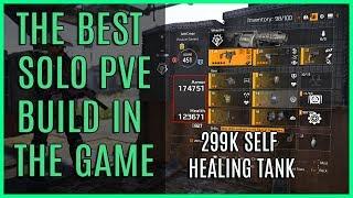The Division 2 | Self Healing Tank Solo PVE Build. Speedrun Challenging Missions With Ease
