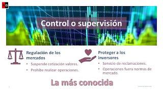 La CNMV: Comisión Nacional del Mercado de Valores