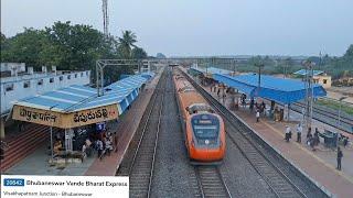 [12 IN 1] CHIPURUPALLI RAILWAY STATION VANDE BHARAT + VIVEK + VISAKHA +PALASA MEMU + PRASHANTI