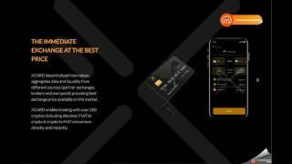 XCARD Spend Anywhere, Any Cryptocurrency, With Any Payment Card