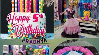 pradnya's 5th Birthday celebration 