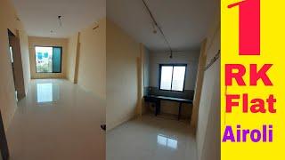 1 Rk flat Airoli (Rent 7000 )  Near By station  - 7777078209