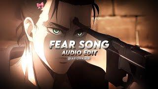 Fear song (slowed) - devara (edit audio)