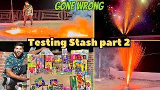 Different Type of Diwali Crackers | Cheapest Crackers Stash Testing  | Thakur Saurav Vlog  | Part 2