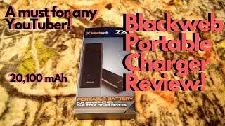 Blackweb 20,100 mAh battery for your camera or tablet. Review!