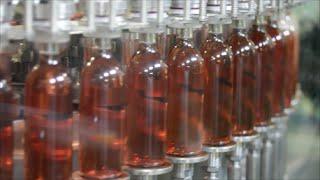 BERTOLASO - Automatic bottling line for still wines into glass bottles at the speed of 20.000 bph.