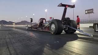 Nhra Vegas Divisional Twin turbo big block Top Dragster to the #1 spot