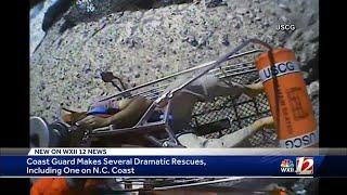 Coast Guard dramatic rescues caught on camera