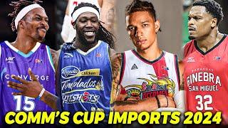 Kilalanin Upcoming IMPORTS sa 2024 PBA Commissioner's Cup! UNOFFICIAL LIST! Stay pa rin Ginebra!